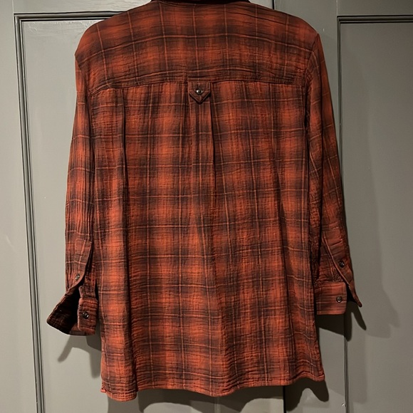 Madewell plaid fall button down - Picture 4 of 4